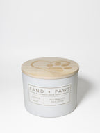 Sand + Paws Ocean Mist 12 oz scented candle - Signature Scent