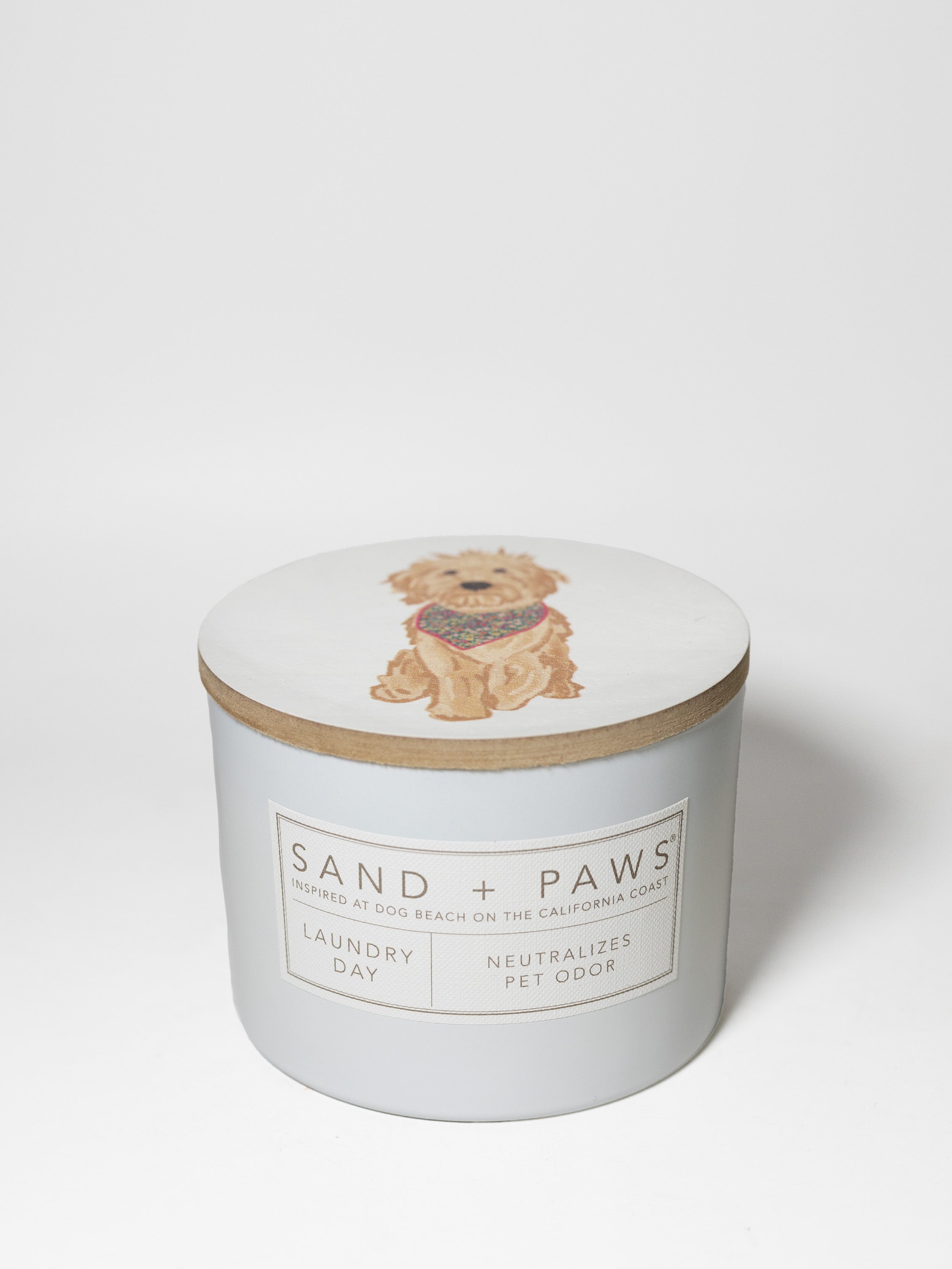 Sand + Paws Laundry Day 12 oz scented candle - Signature Scent