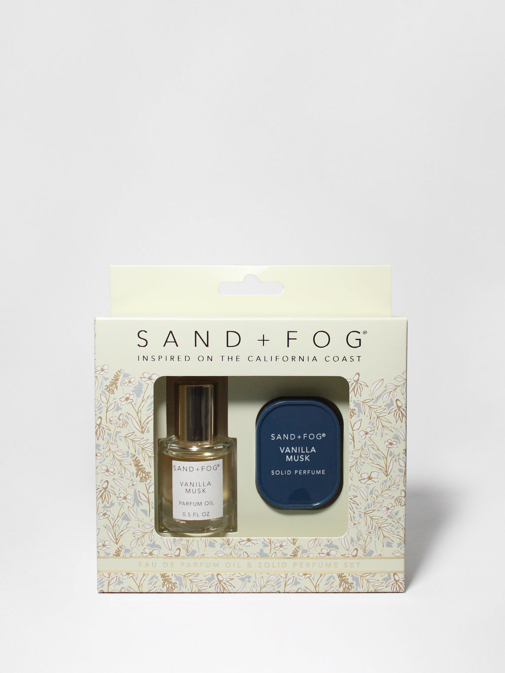 Perfume Oil Rollerball and Solid Perfume Set - Vanilla Musk - Signature Scent