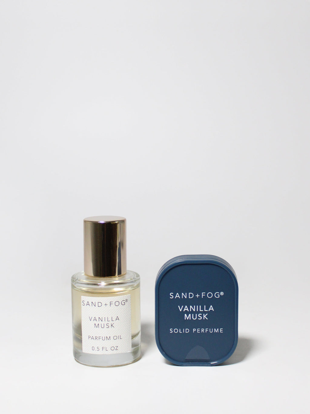 Perfume Oil Rollerball and Solid Perfume Set - Vanilla Musk - Signature Scent