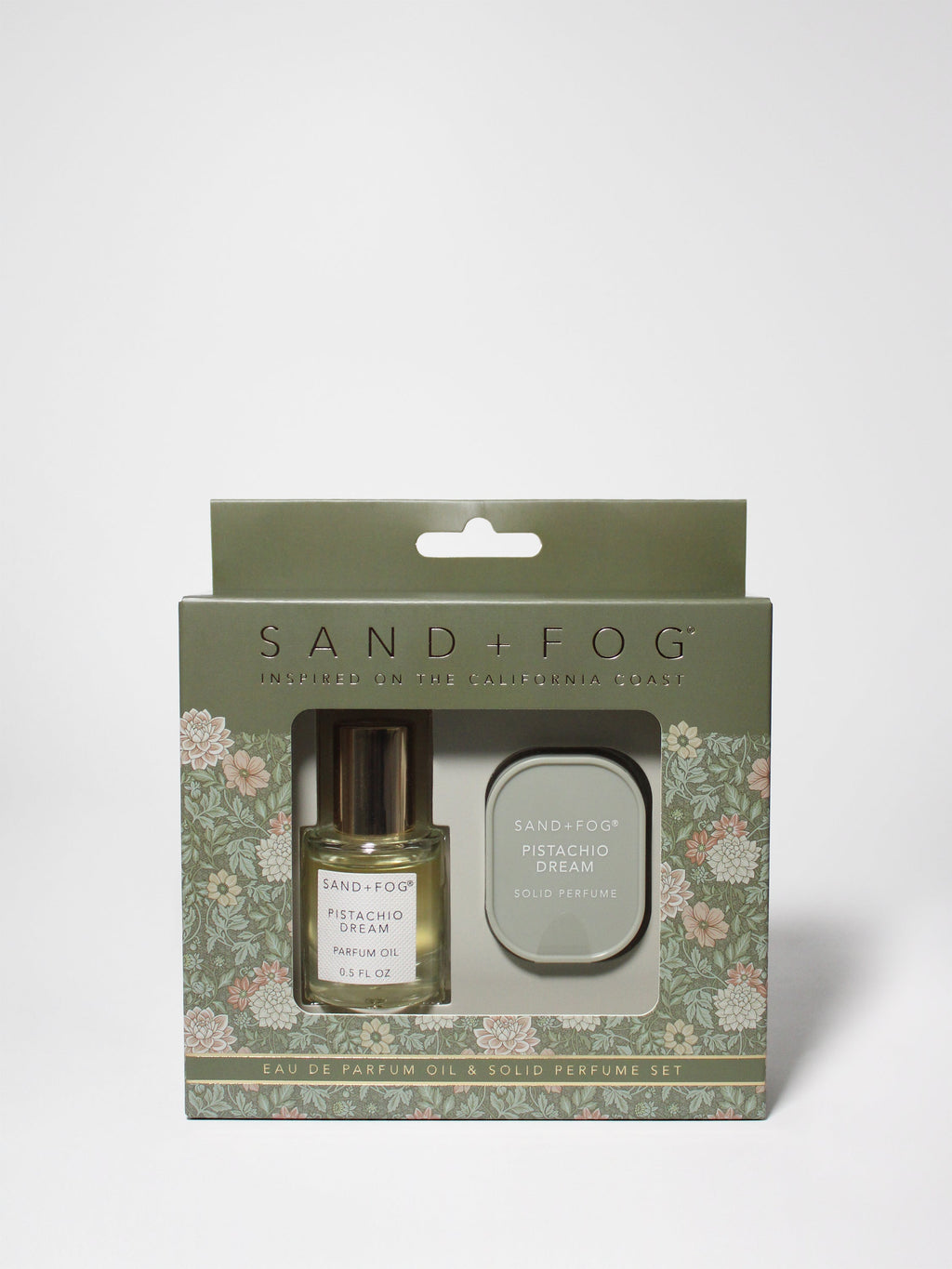 Perfume Oil Rollerball and Solid Perfume Set - Pistachio Dream - Signature Scent