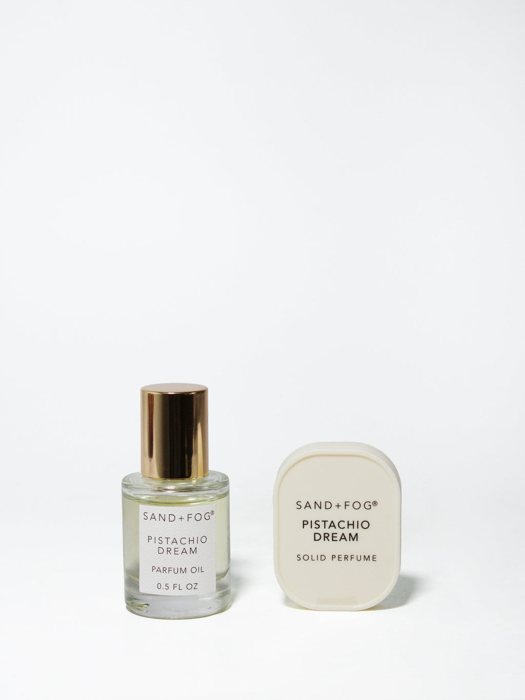 Perfume Oil Rollerball and Solid Perfume Set - Pistachio Dream - Signature Scent