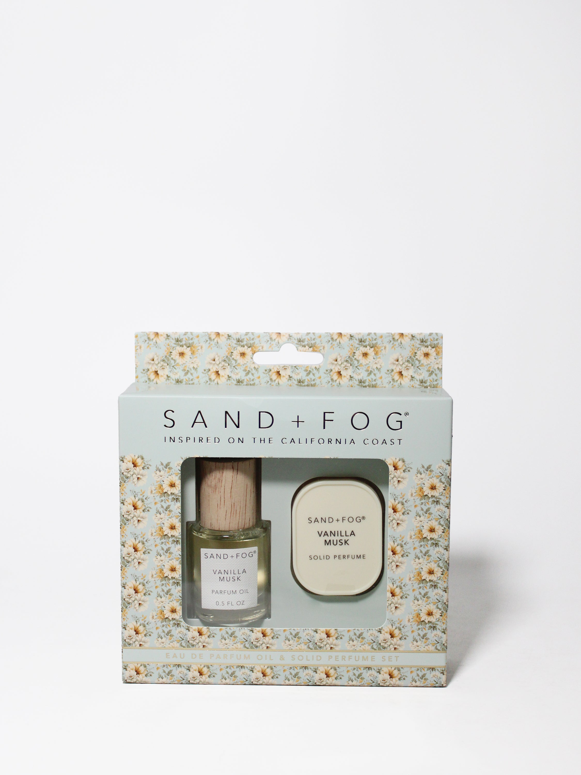 Perfume Oil Rollerball and Solid Perfume Set - Vanilla Musk - Signature Scent