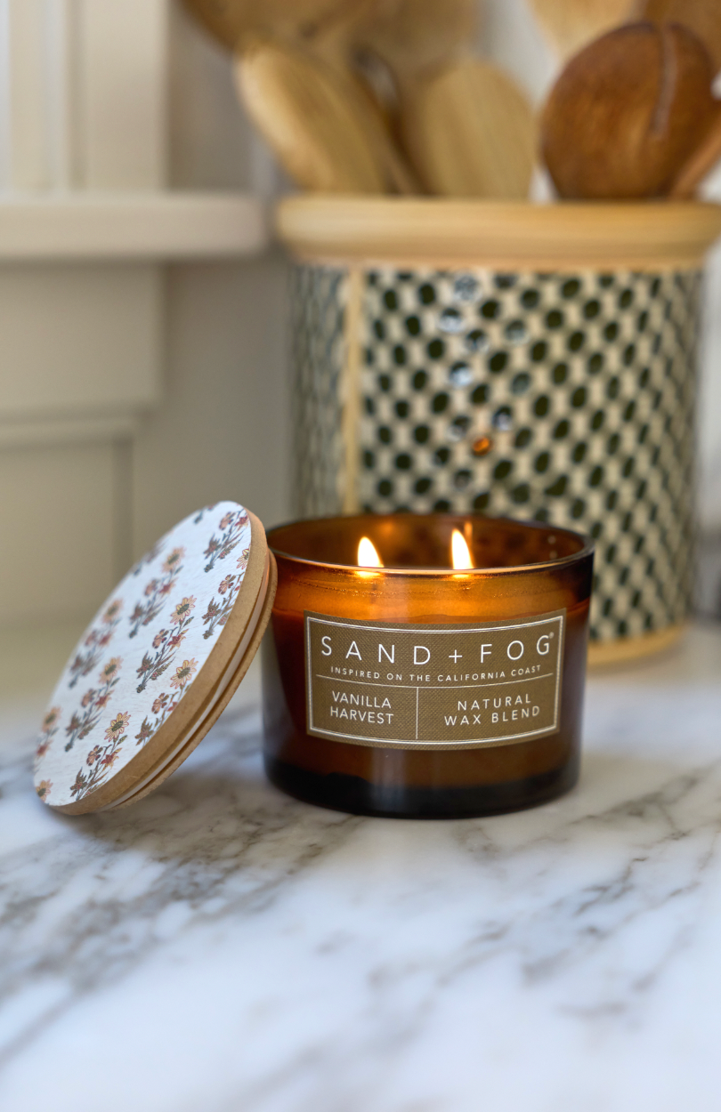 Vanilla Harvest 12 oz scented candle - Scented Candle
