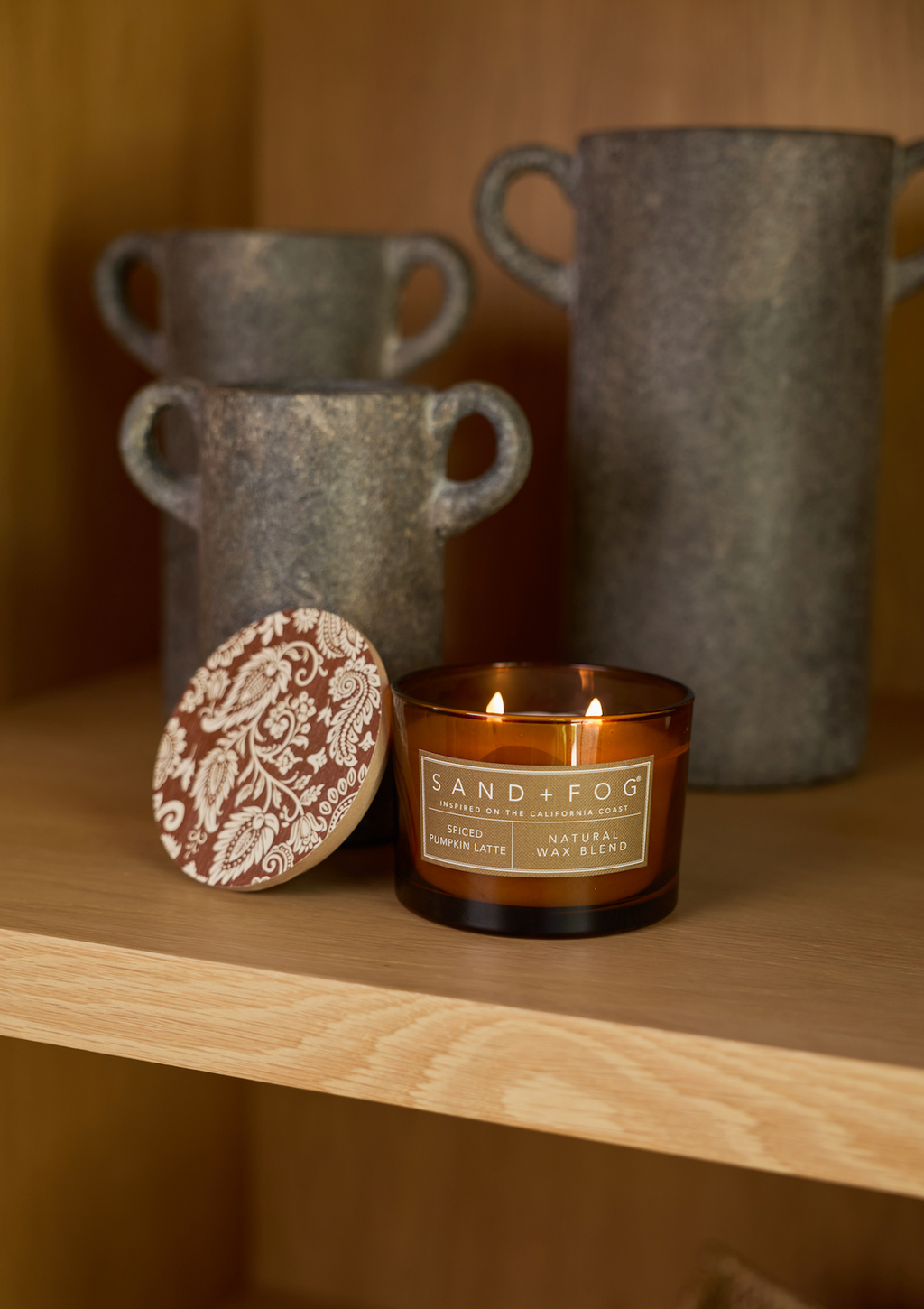 Spiced Pumpkin Latte 12 oz scented candle - Scented Candle
