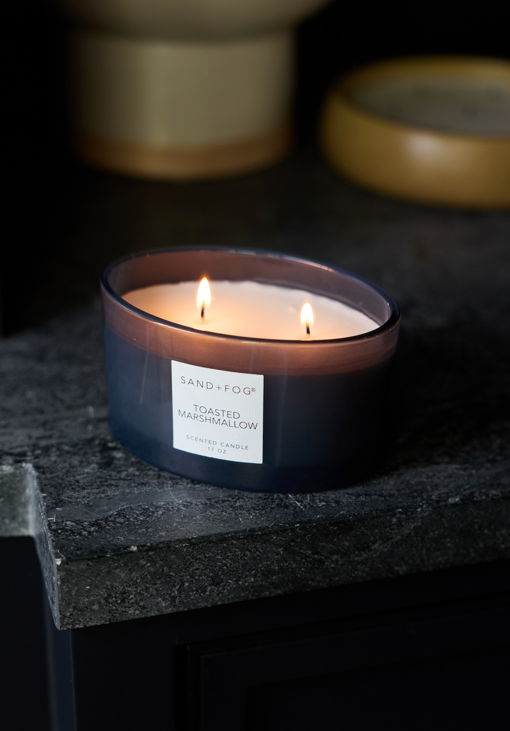 Toasted Marshmallow 17 oz scented candle - Scented Candle