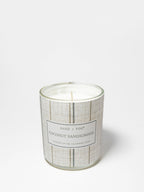 Coconut Sandalwood 10 oz scented candle - Scented Candle