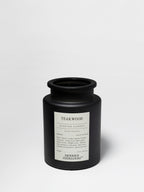 Teakwood 12 oz scented candle - Scented Candle