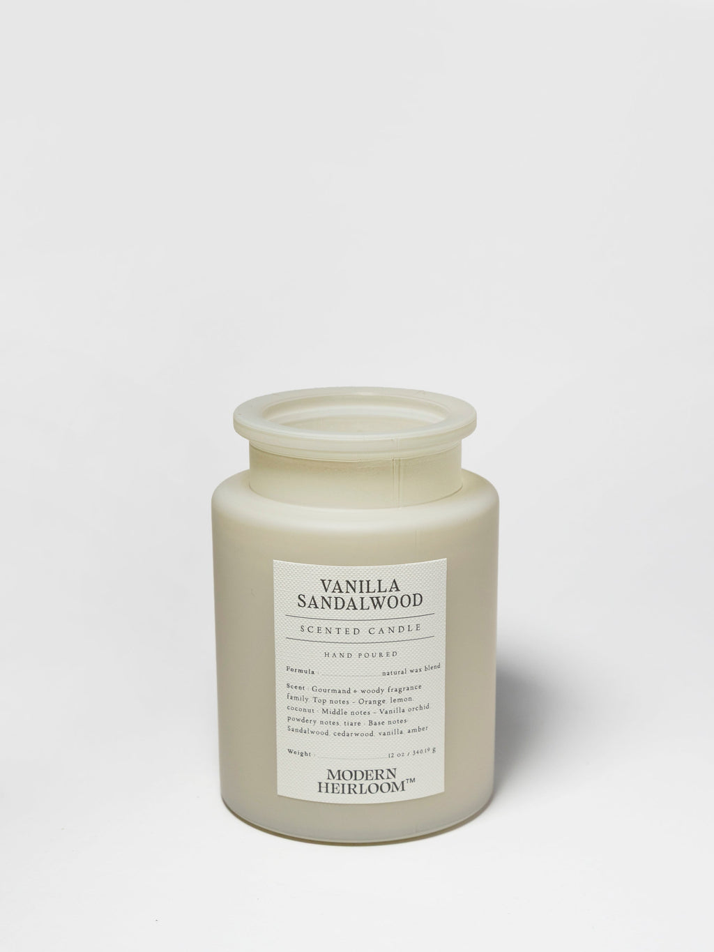 Vanilla Sandalwood 12 oz scented candle - Scented Candle