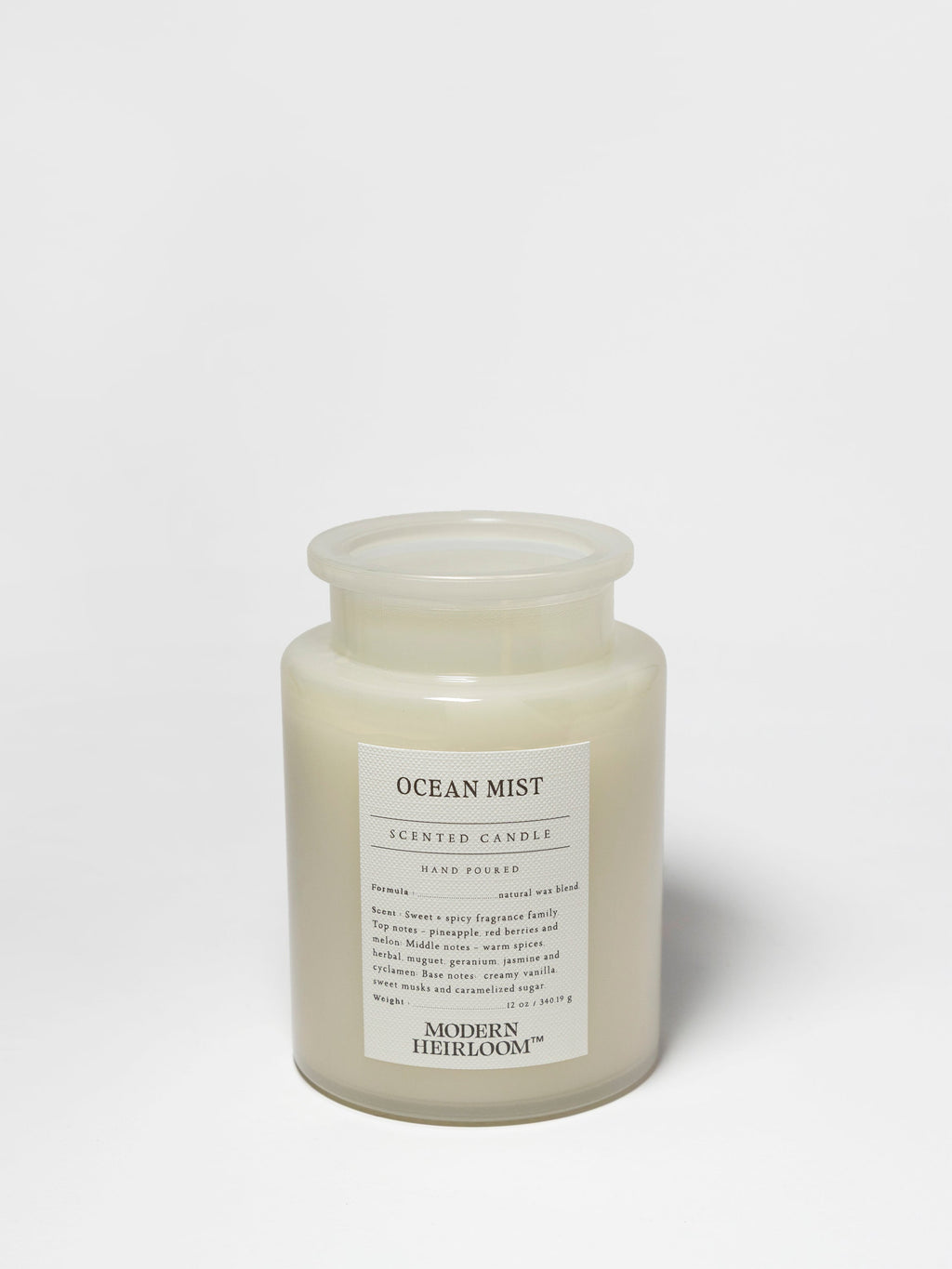 Ocean Mist 12 oz scented candle - Scented Candle