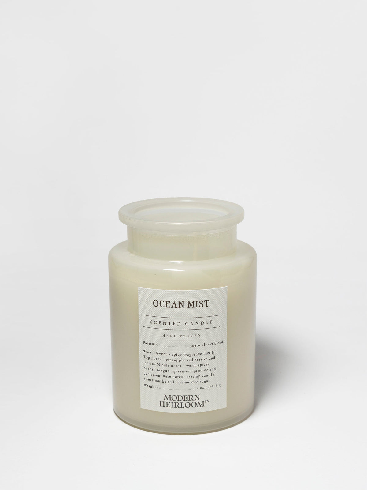 Ocean Mist 12 oz scented candle - Scented Candle