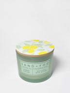 Lemon Sugar 12 oz scented candle - Scented Candle