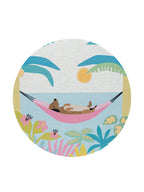 Sand + Paws Coconut & Palm 12 oz scented candle - Signature Scent