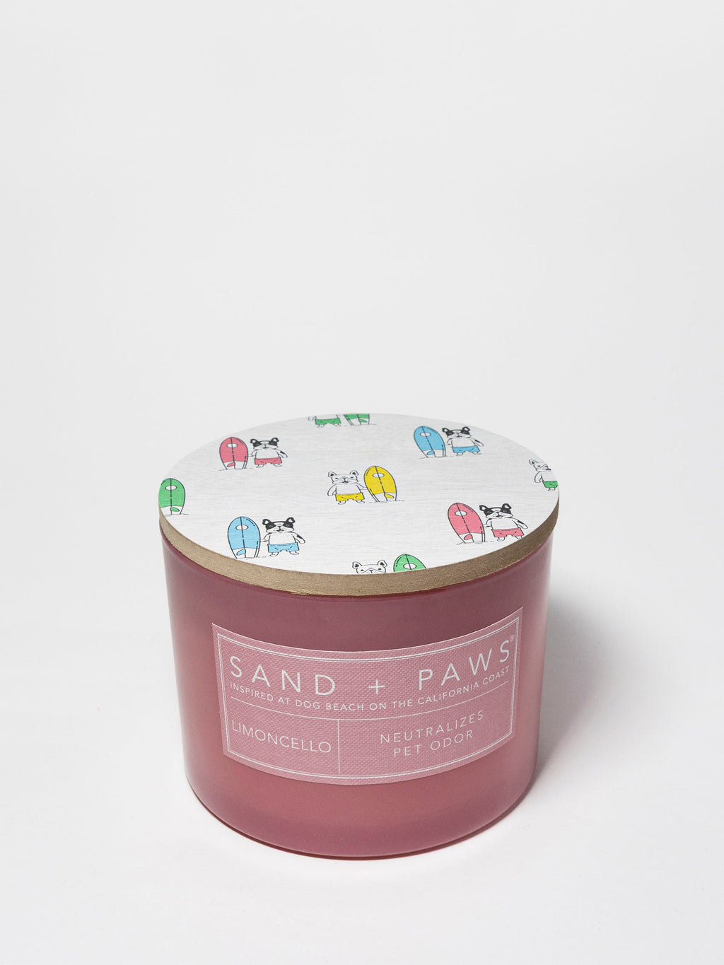 Sand + Paws Limoncello 12 oz scented candle - Signature Scent