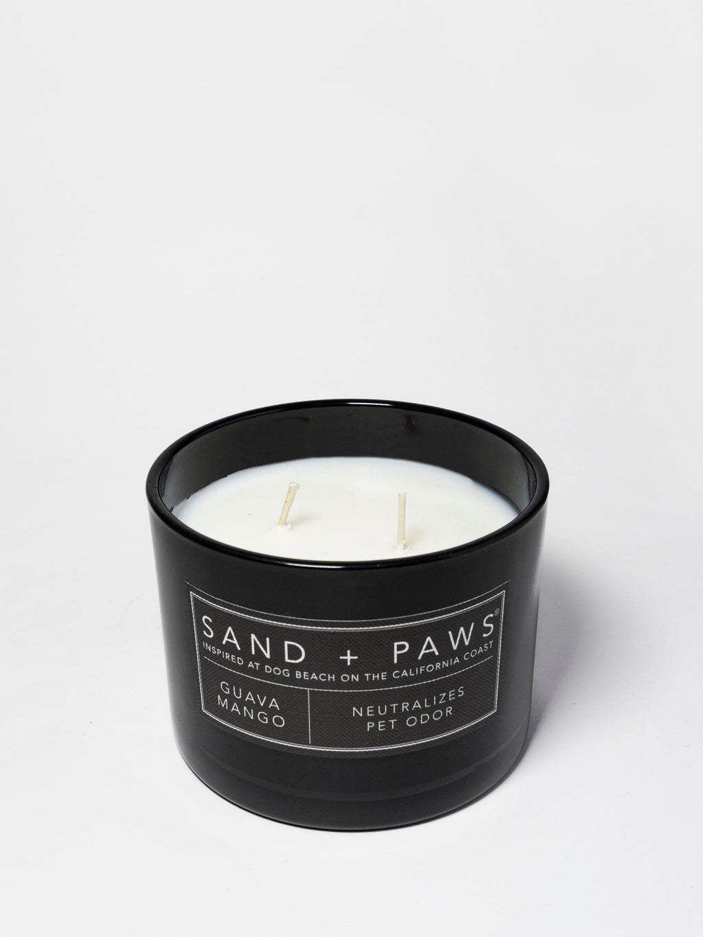 Sand + Paws Guava Mango 12 oz scented candle - Signature Scent