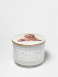 Sand + Paws California Citron 12 oz scented candle - Signature Scent