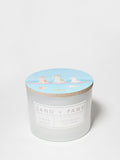 Sand + Paws Clean Waves 12 oz scented candle - Signature Scent