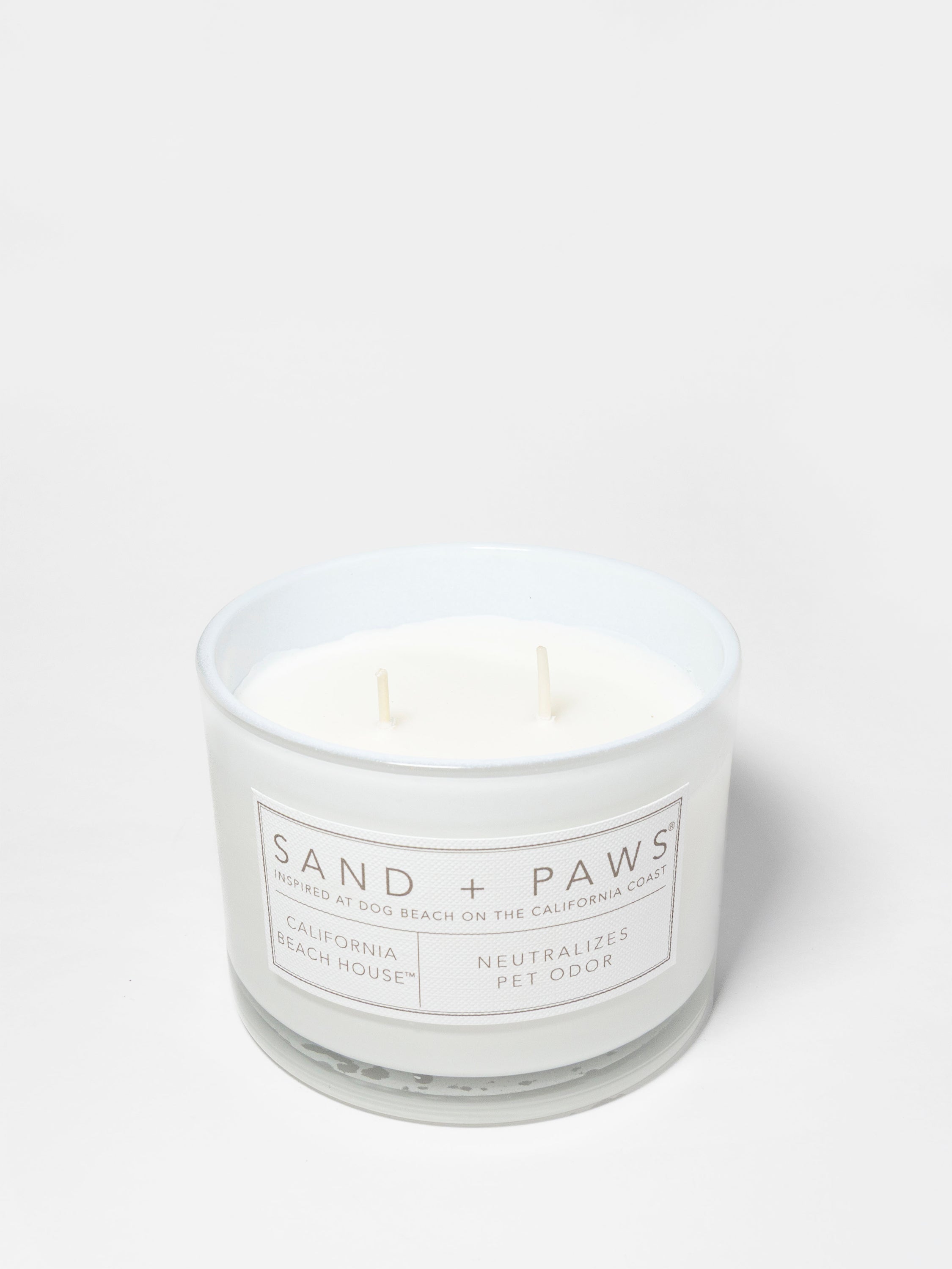 Sand + Paws California Beach House 12 oz scented candle - Signature Scent