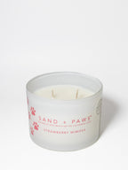 Sand + Paws Strawberry Mimosa 12 oz scented candle - Signature Scent
