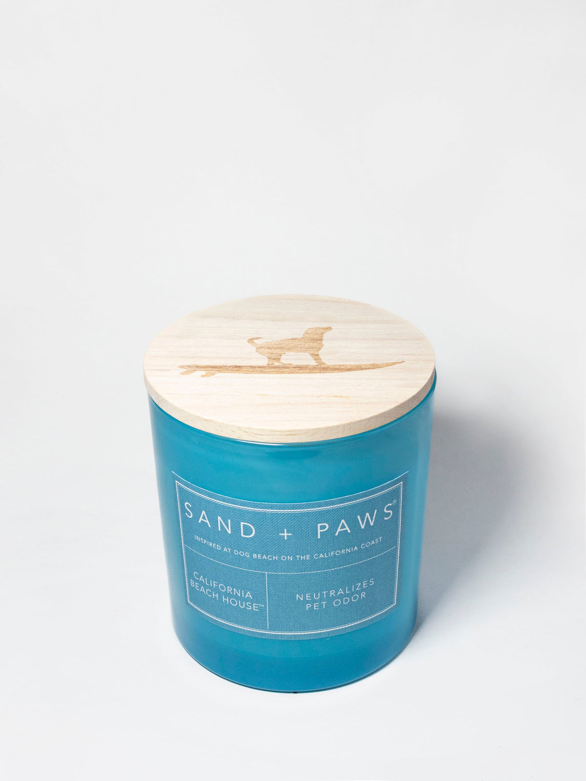 Sand + Paws California Beach House 21 oz scented candle - Signature Scent