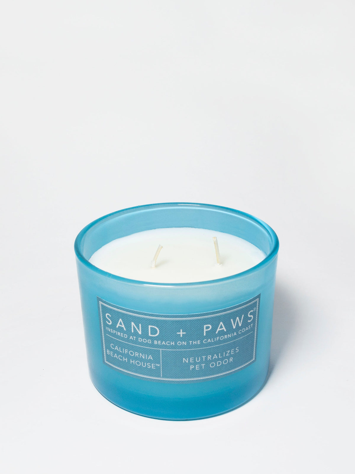 Sand + Paws California Beach House 12 oz scented candle - Signature Scent