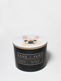 Sand + Paws Orange Vanilla 12 oz scented candle - Scented Candle