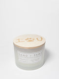 Sand + Paws Pineapple Coconut 12 oz scented candle - Signature Scent