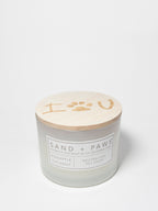 Sand + Paws Pineapple Coconut 12 oz scented candle - Signature Scent