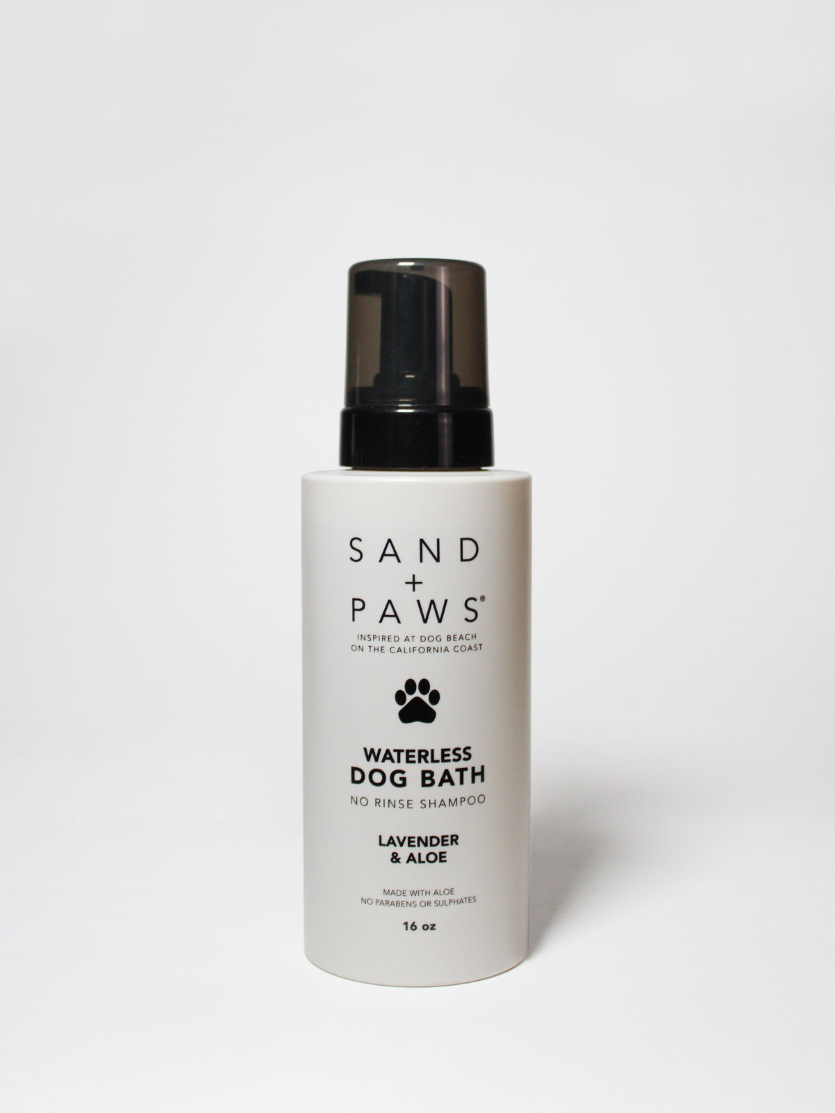 Sand + Paws Waterless Dog Bath - Lavender & Aloe - Hair Care