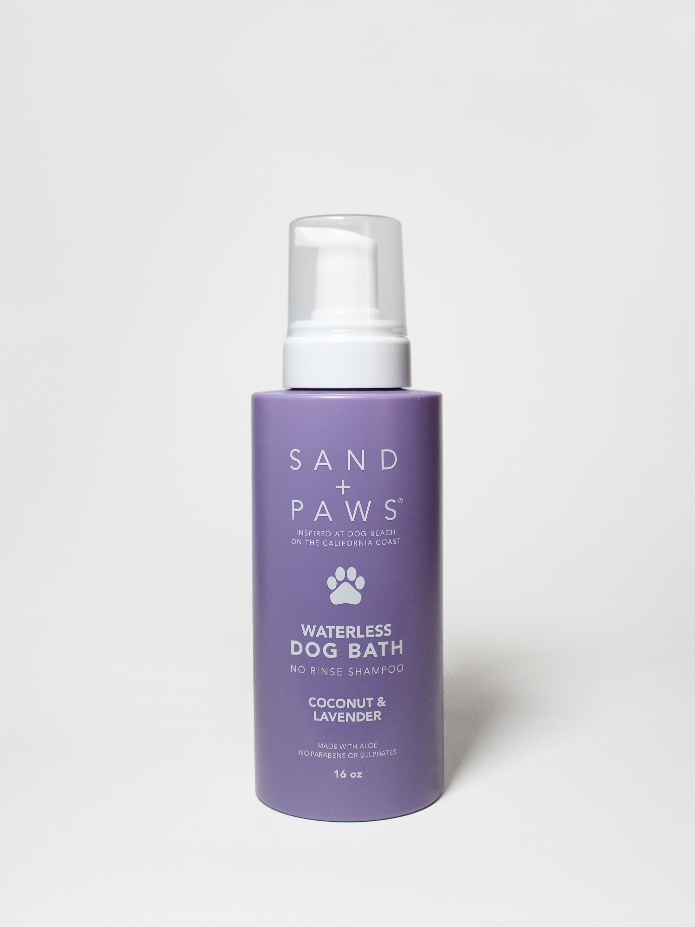 Sand + Paws Waterless Dog Bath - Coconut & Lavender - Hair Care