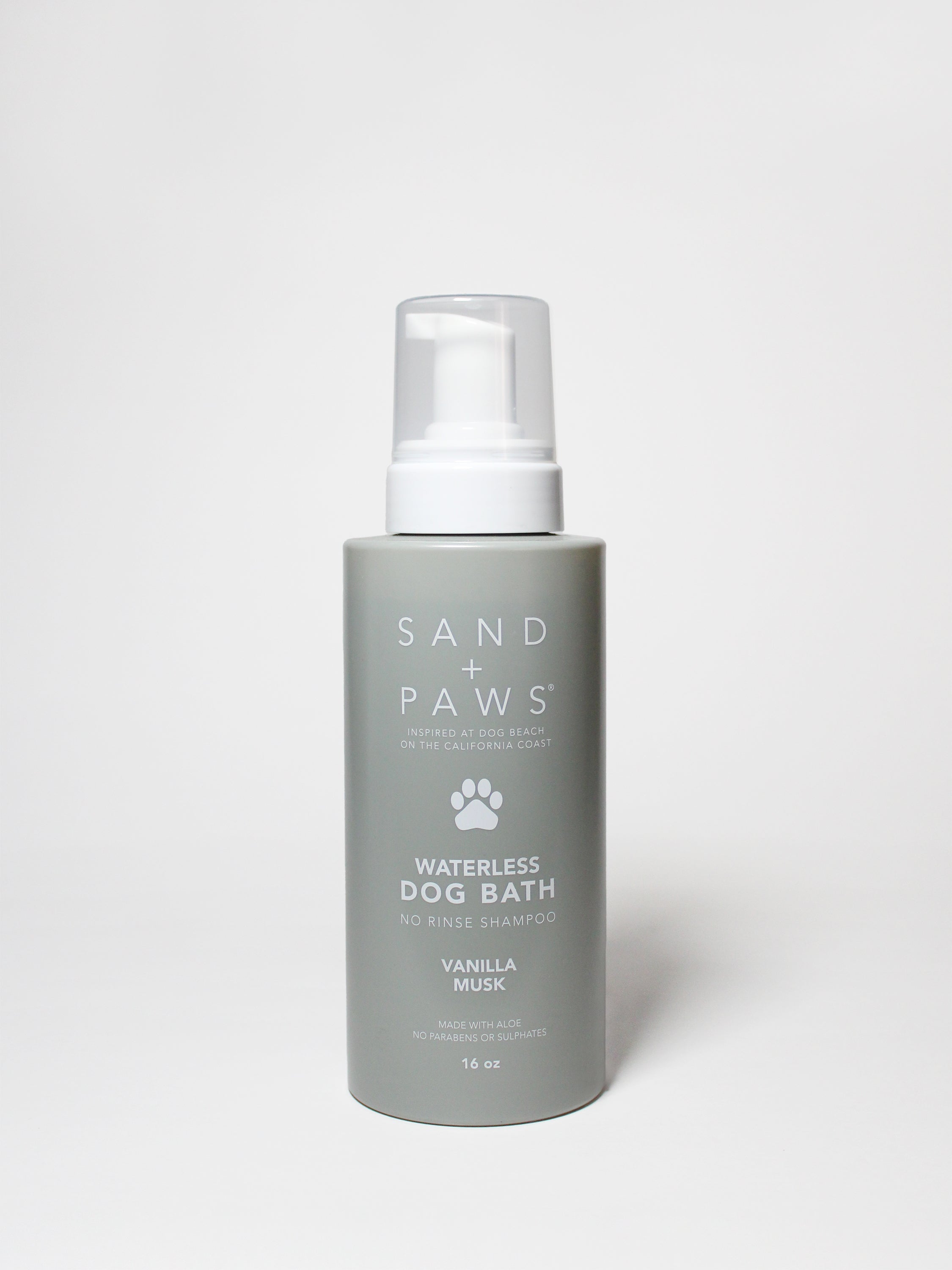 Sand + Paws Waterless Dog Bath - Vanilla Musk - Hair Care