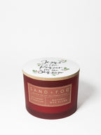 Red Currant & Sugar Plum 12 oz scented candle - Scented Candle