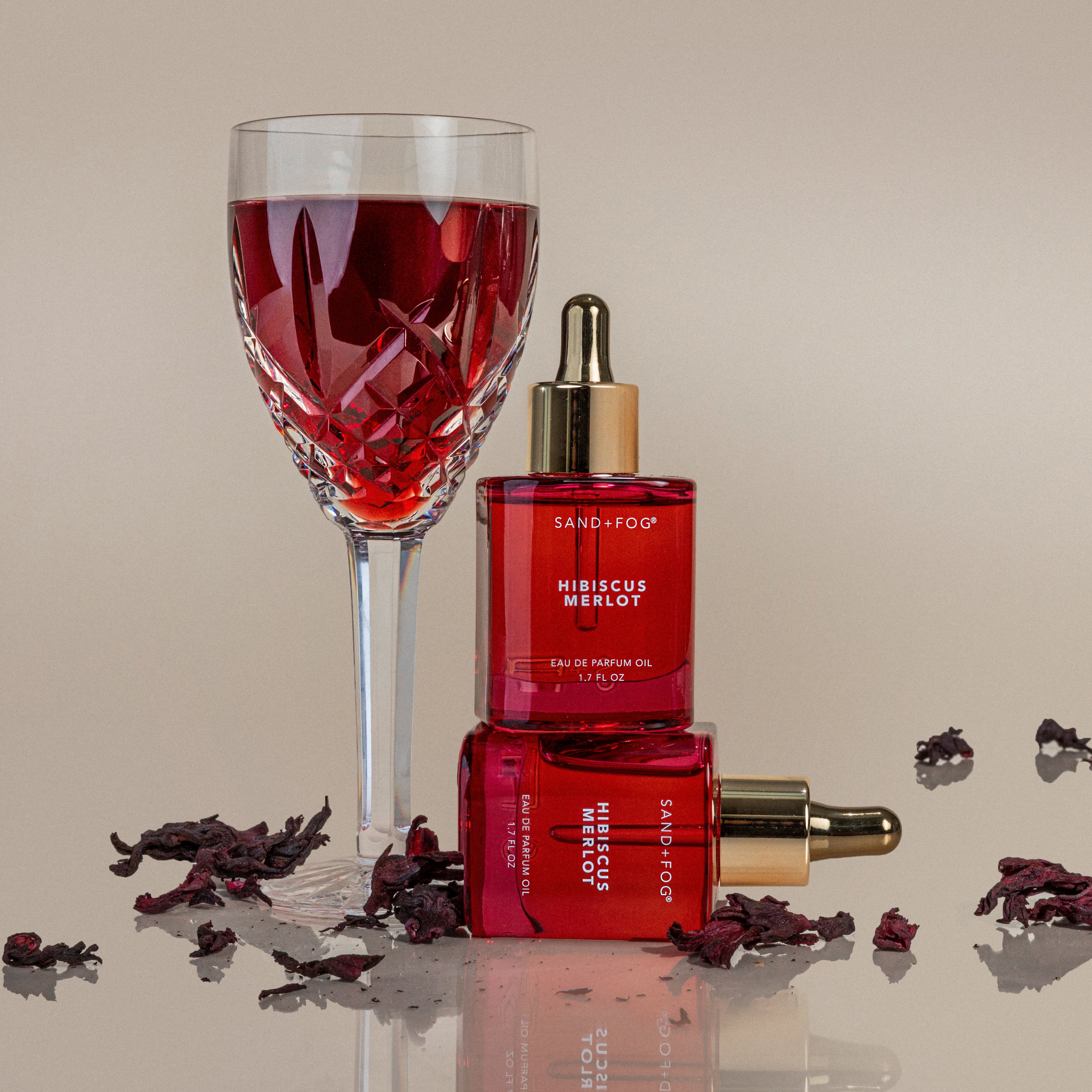 Hibiscus Merlot 50ml Perfume Oil Dropper - Signature Scent